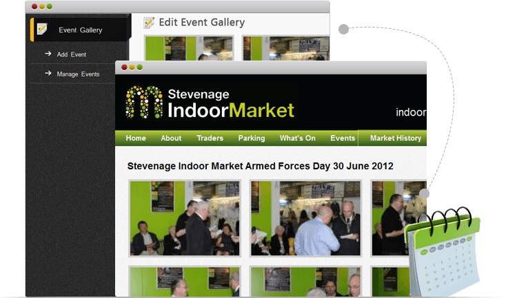 Event Gallery Stevenage Indoor Market Website