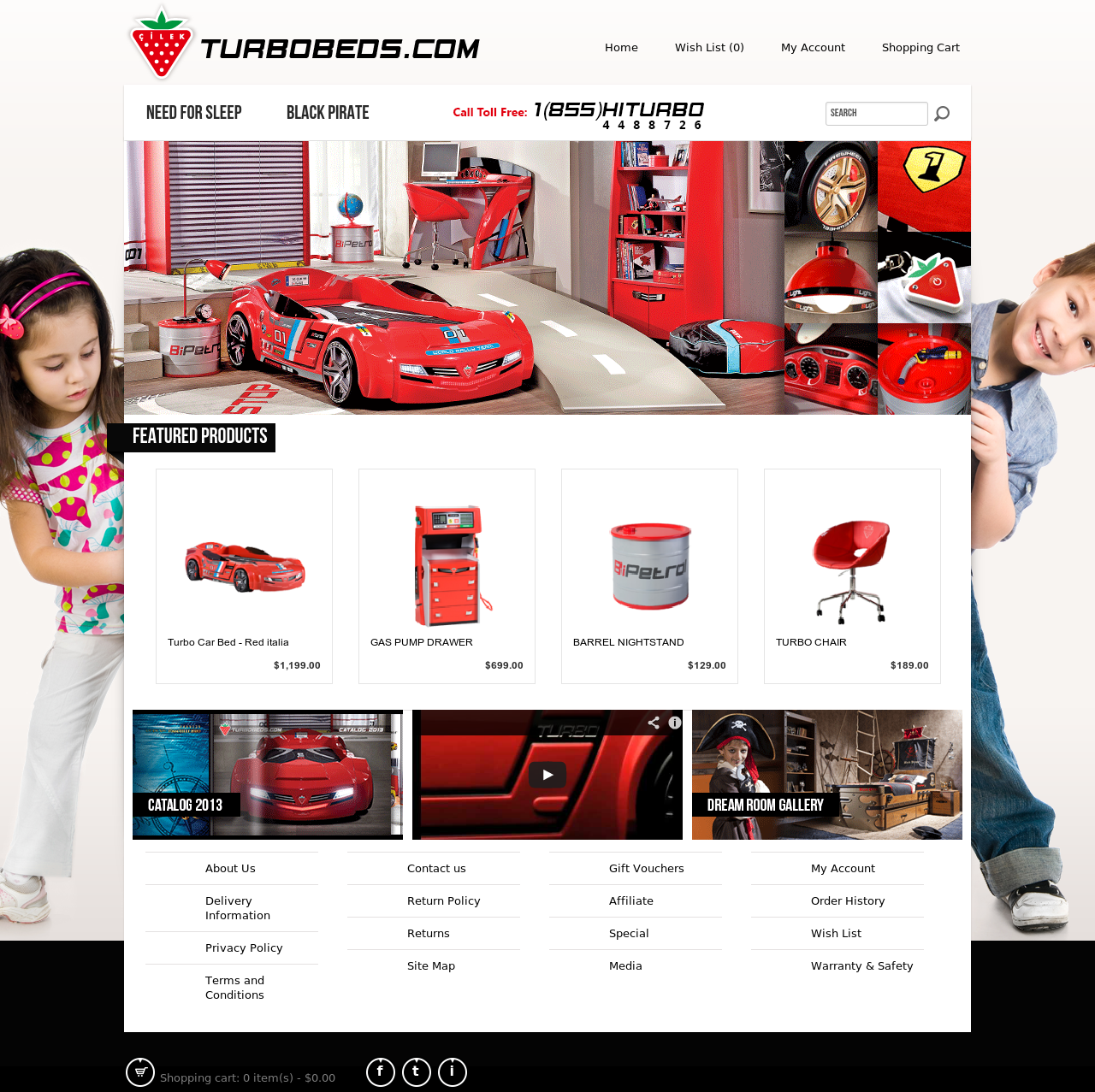 E-shop of furniture on CMS OpenCart